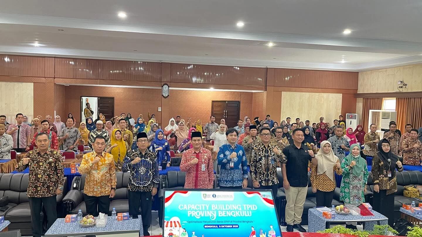 Pemprov Bengkulu dan BI Perkuat Sinergi Kendalikan Inflasi Lewat Optimalisasi Penyaluran Beras SPHP