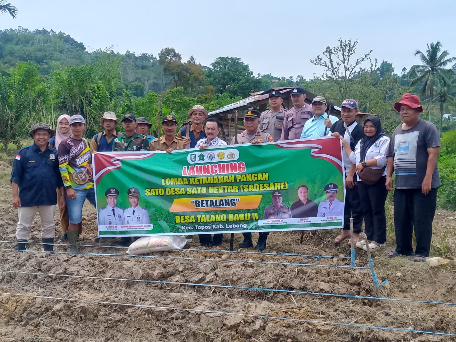 Desa Talang Baru II Berjuang di Lomba SADESAHE Penanaman Jagung