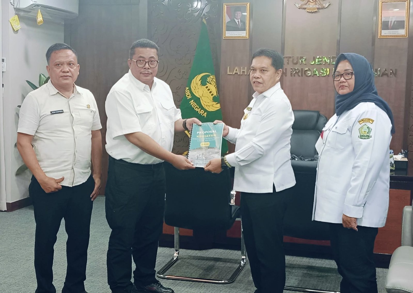 Pemkab Lebong Bahas Program Swasembada Pangan Bersama Kementerian Pertanian RI