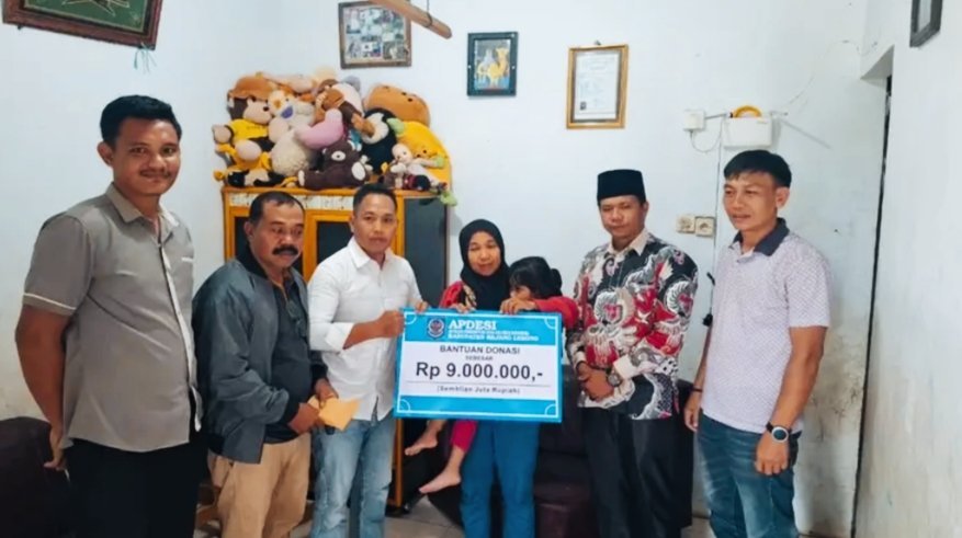 APDESI Rejang Lebong Salurkan Bantuan untuk Anak Cacingan dan Jantung Bocor