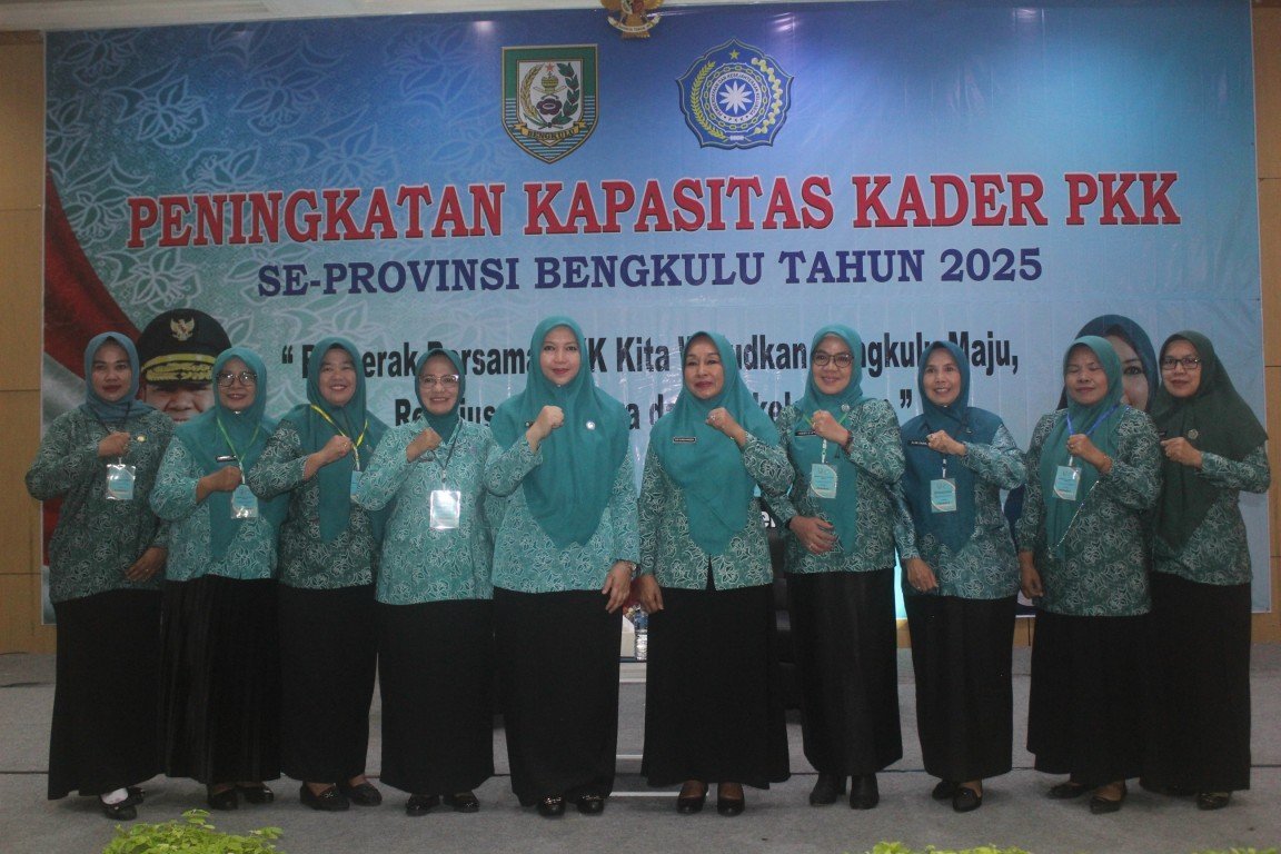 PKK Bengkulu Tengah Ikuti Pelatihan Peningkatan Kapasitas, Dr. Dharmarini: Sangat Membantu Pembinaan hingga ke Desa